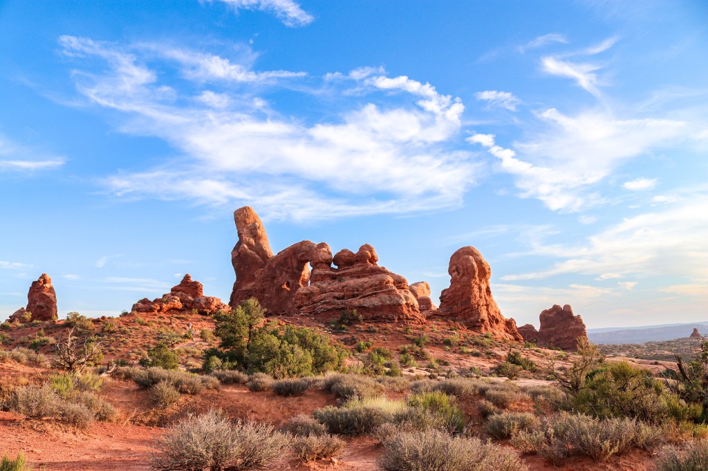 arches national park moab utah