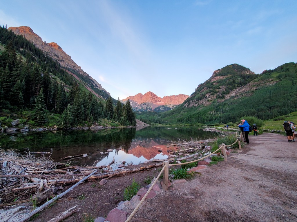 maroon bells sunrise